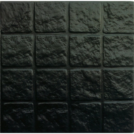 Piso de cemento Lanik 40x40 Adoquinado recto gde negro 2301