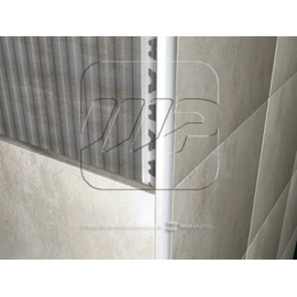 Guardacanto Moldumet Aluminio 9 mm Blanco A2B