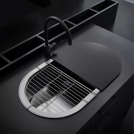 Accesorio de bacha de cocina Johnson Tabla Vidrio templado