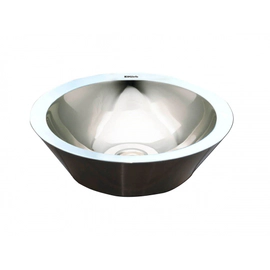 Bacha de acero Korb Lang Metro Amarillo