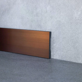 Zocalo Moldumet Eps Metalizado cobre ZEPSM02