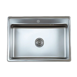 Bacha simple Mi pileta 68x41 designia con 2 orificios 780E