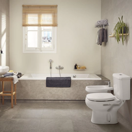 Depósito Roca monaco de apoyo 3/6L blanco