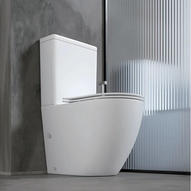 Inodoro Uhome mountain rimless con mochila y tapa