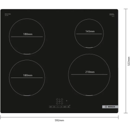 Anafe Bosch de Induccion electrico 60 cm PUE611BB5E