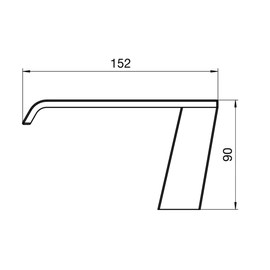 Portarrollo Buzz Brushed Gold FR 167/J8-BG Novum