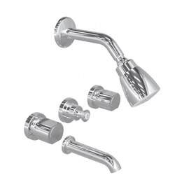 Combo Griferia Baño Hidromet Semplice