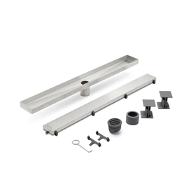 Desagüe lineal Atrim Aqua 2 en 1 cromo mate/ceramic 70cm DA700T02