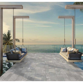 Porcelanato Cerro negro 60x120 Rodas Gris Rectificado Nat