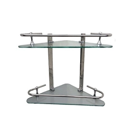 Accesorio Kurymar Esquinero Doble 2 Cristales Niquel Cr 1025