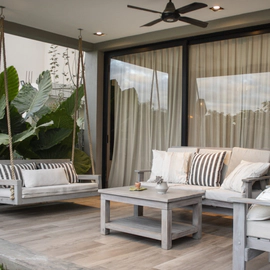 Porcelanato Ilva 22.5x90 home legni identica acacia 1º