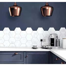 Misiones 17x19.5 ceramica hexagonal 17 calacatta bc1502 x mt2 (1m)