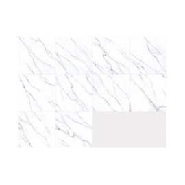 Porcelanato Alberdi 80x80 bari bianco pul 1°