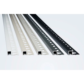 Guardacanto Atrim Quadra Anodizado marfil mate 10x10mm 3428TXM