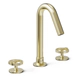 Griferia lavatorio de apoyo Ring Hidromet Gold 11506