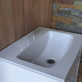 Vanitory Utility rayee c/mesada 2 puertas 1AG