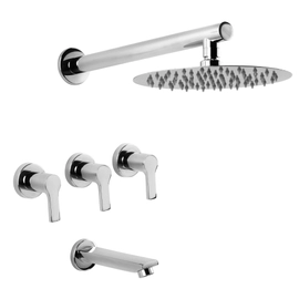 Griferia ducha con transferencia Estalgrif Jena  cromo 720/030-00
