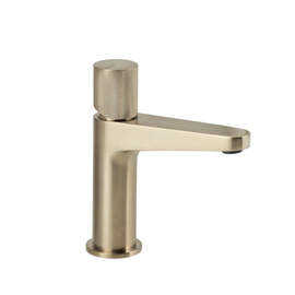 Griferia Peirano  lavatorio monoc bajo fabric gold 60-200g (b)