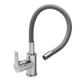 Griferia Cocina Monocomando Peirano Colors Gris 20-171