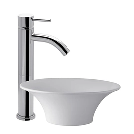 Grifería de lavatorio FV temple monocomando alto 0181.02/87-CR