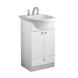 Mueble vanitory Ferrum 50 cm avigon sin mesada AVI-MB-006-BL