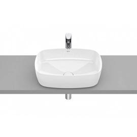 Roca Inspira Soft Lavatorio  Fineceramic@ S/Enc. Bco.
