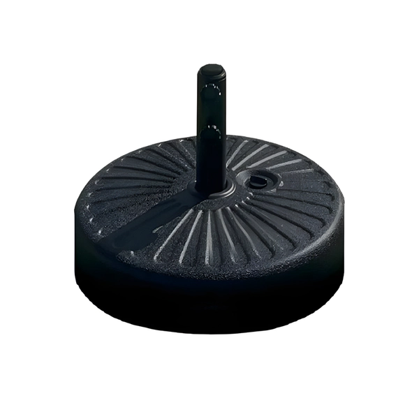 Base contrapeso de sombrilla Tromen central Negro 51x51x14 95-023-107