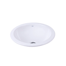 Bacha baño Roca Cuba redonda de embutir bca