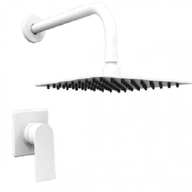 Griferia ducha Hidromet Raptor s/transf white 9404BL