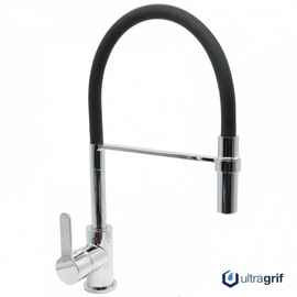 Grifería De Cocina Monocomando Ultragrif Cooper cromo UGC203C03