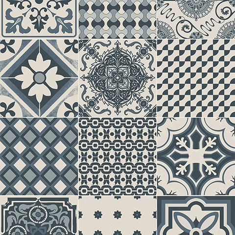 Ceramica Alberdi 37.5x75 Marrakech Negro cal 2º