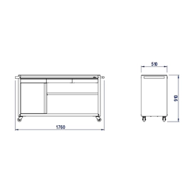 Barra Runko TR 1200 07-000-002 Tromen
