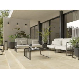 Porcelanato Ilva 60x120 Limestone beige out cal 2º