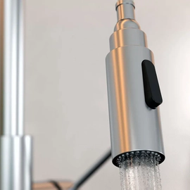 Grifería monocomando cocina Andez Edge cromo (I) 400.56.1.06.06