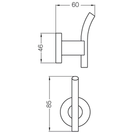Percha FV libby cromo 0166/39-CR