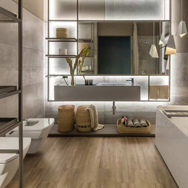 Porcelanato Vite 20x120 Pordoi Natural cal 1º