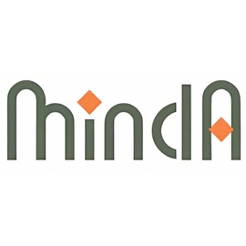 Mueble Vanitory Minda 50cm rayee 3AG con mesada 5010