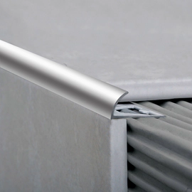 Guardacanto arco cromo brillante 6 mm x 10 mm x 2,5 m Atrim