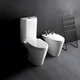 Inodoro largo Ferrum marina blanco MAR-IN-007-BL