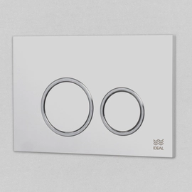 Tecla Ideal ritmo cromo mate 80020