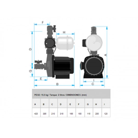 Bomba Presurizadora Rowa Max Press 26