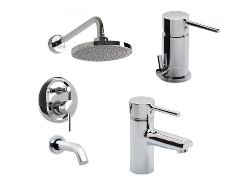 Griferia baño Vasser Lyra lavat bidet ducha