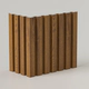 Esquina wall panel p/exterior Muchtek Golden oak 913440010