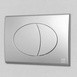 Tapa Ideal armonia cromo mate 80220