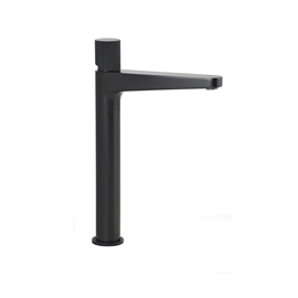 Griferia Peirano lavatorio monoc alto fabric black 61-200N