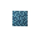 Revestimiento Misiones 30x30 Vidrio Azul Traful cel/Azul