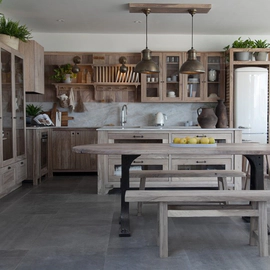 Porcelanato Vite 120x120 Antico Smoke nat