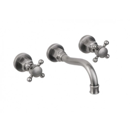 Grifería Lavatorio Pared Estalgrif Haaz Vintage Platinum 356/011-33