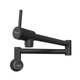 Griferia de cocina Peirano Marbella rebatible p/ollas Black 52-121N