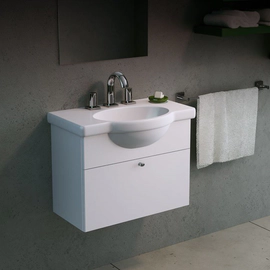 Mueble vanitory Ferrum 64cm venecia de colgar s/mesada VNC-MB-017-BL